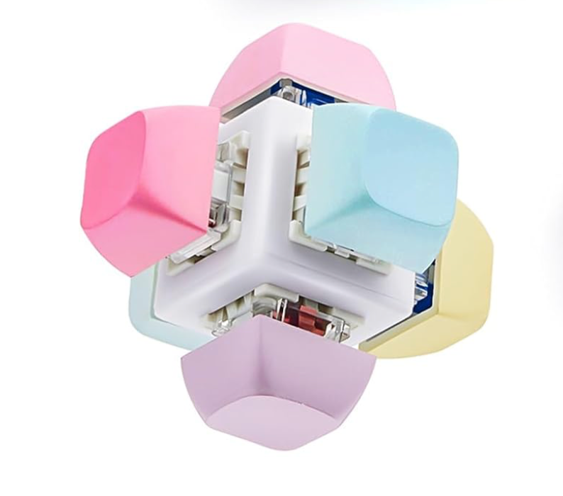6-Keyboard Fidget Decompression Toy